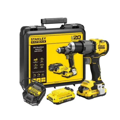 Snabb leverans STANLEY SFMCD726D2K-QW Slagborrmaskin